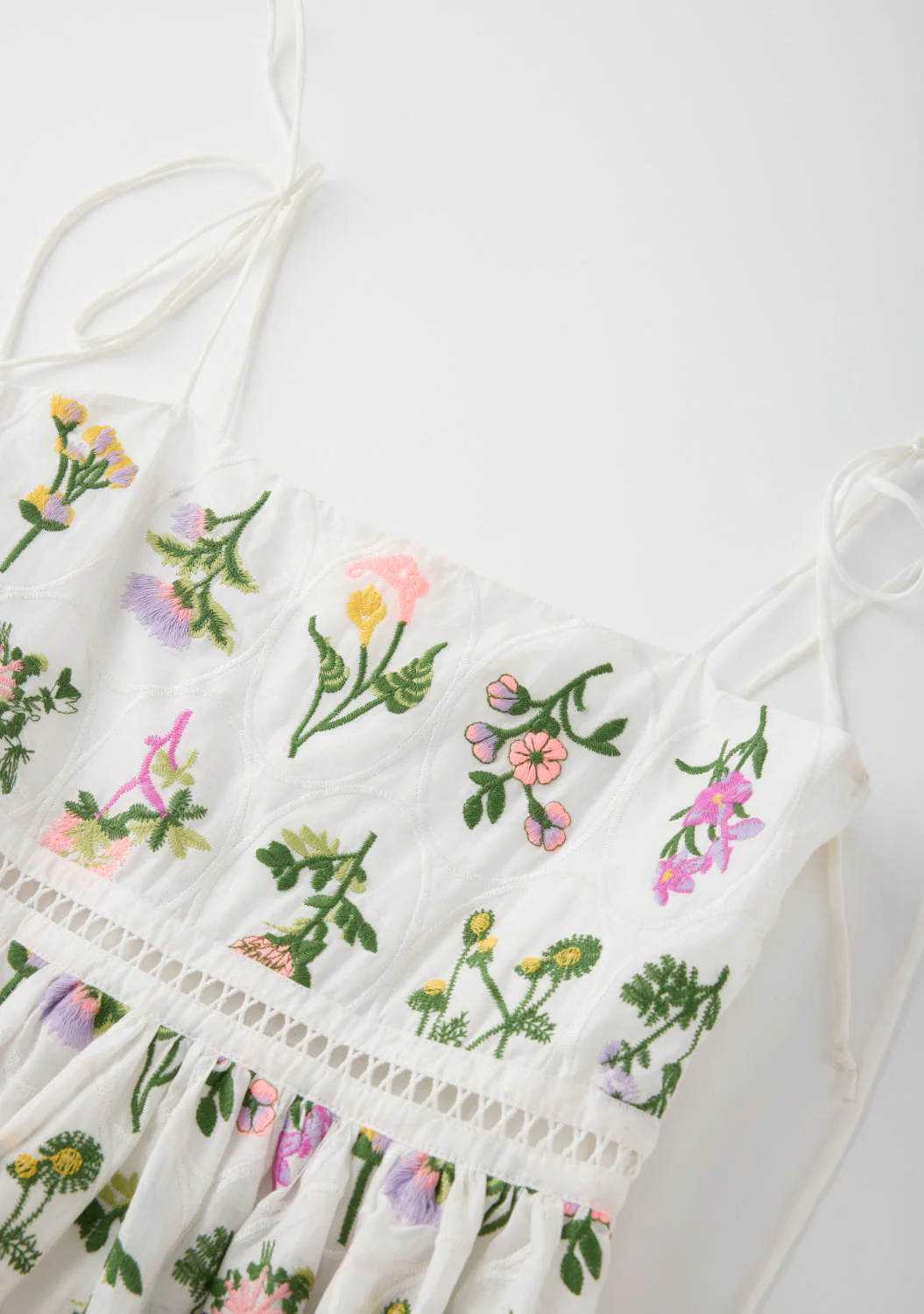 Emely Embroidered Mini Dress - Image 5