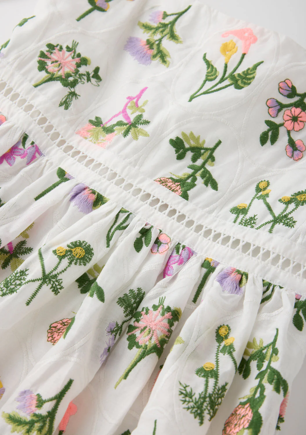 Emely Embroidered Mini Dress - Image 6