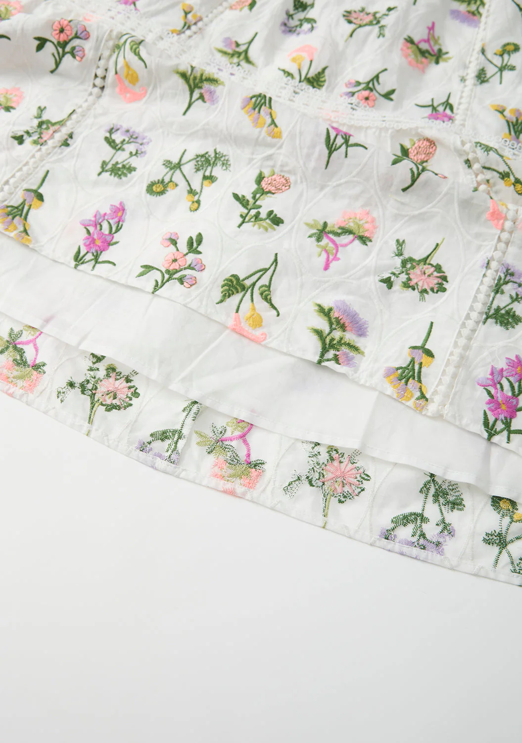 Emely Frill Embroidered Maxi Dress - Image 8