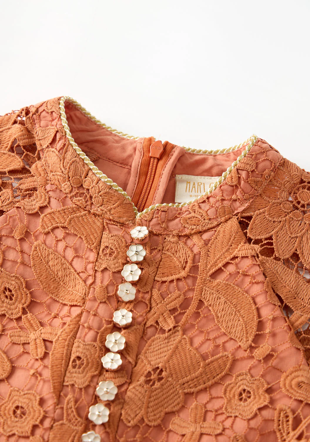 Esme Embroidered Sleeve Mini Dress - Image 5