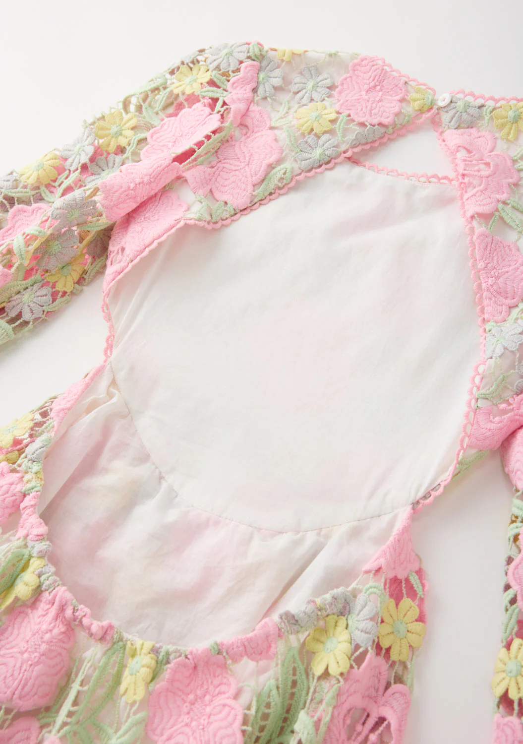 Estella Embroidered Mini Dress - Image 11