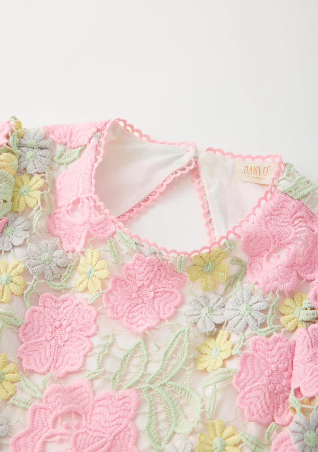 Estella Embroidered Mini Dress - Image 6