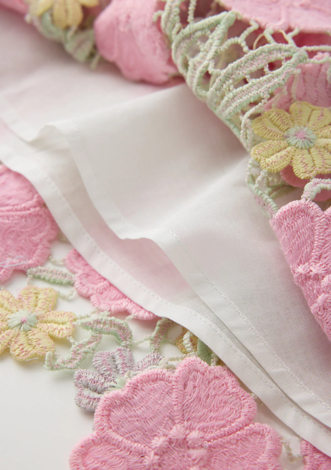 Estella Frill Embroidered Mini Skirt - Image 10