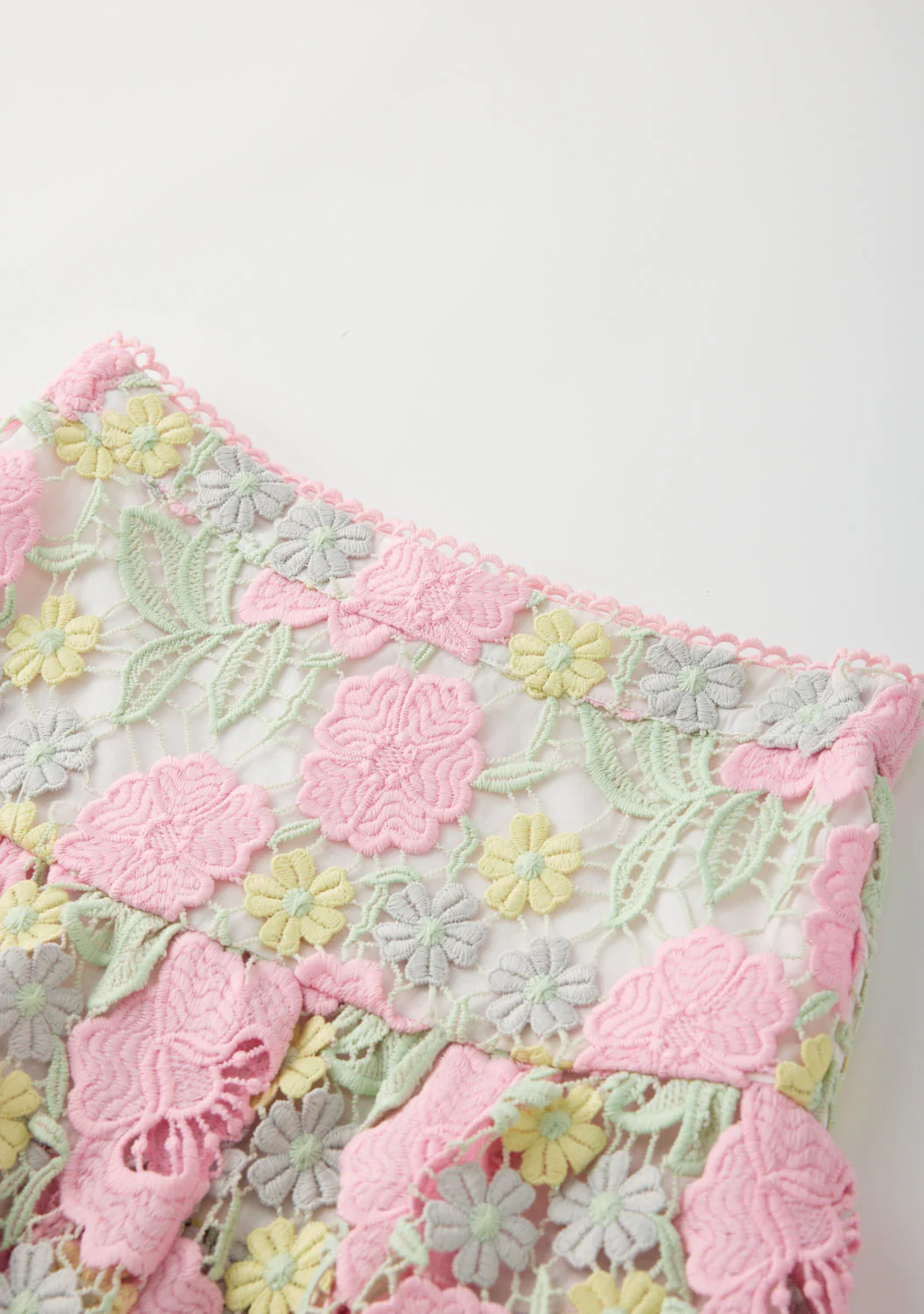 Estella Frill Embroidered Mini Skirt - Image 5