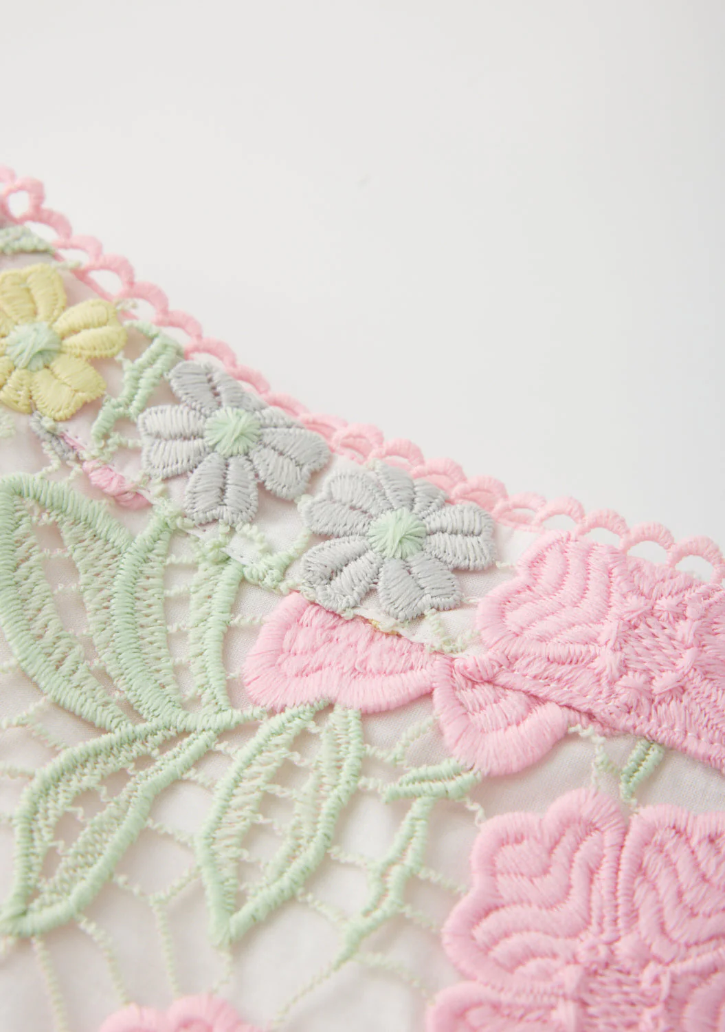 Estella Frill Embroidered Mini Skirt - Image 6