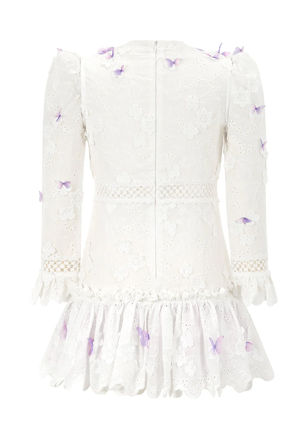 Eve Butterfly Sleeve Mini Dress - Image 10
