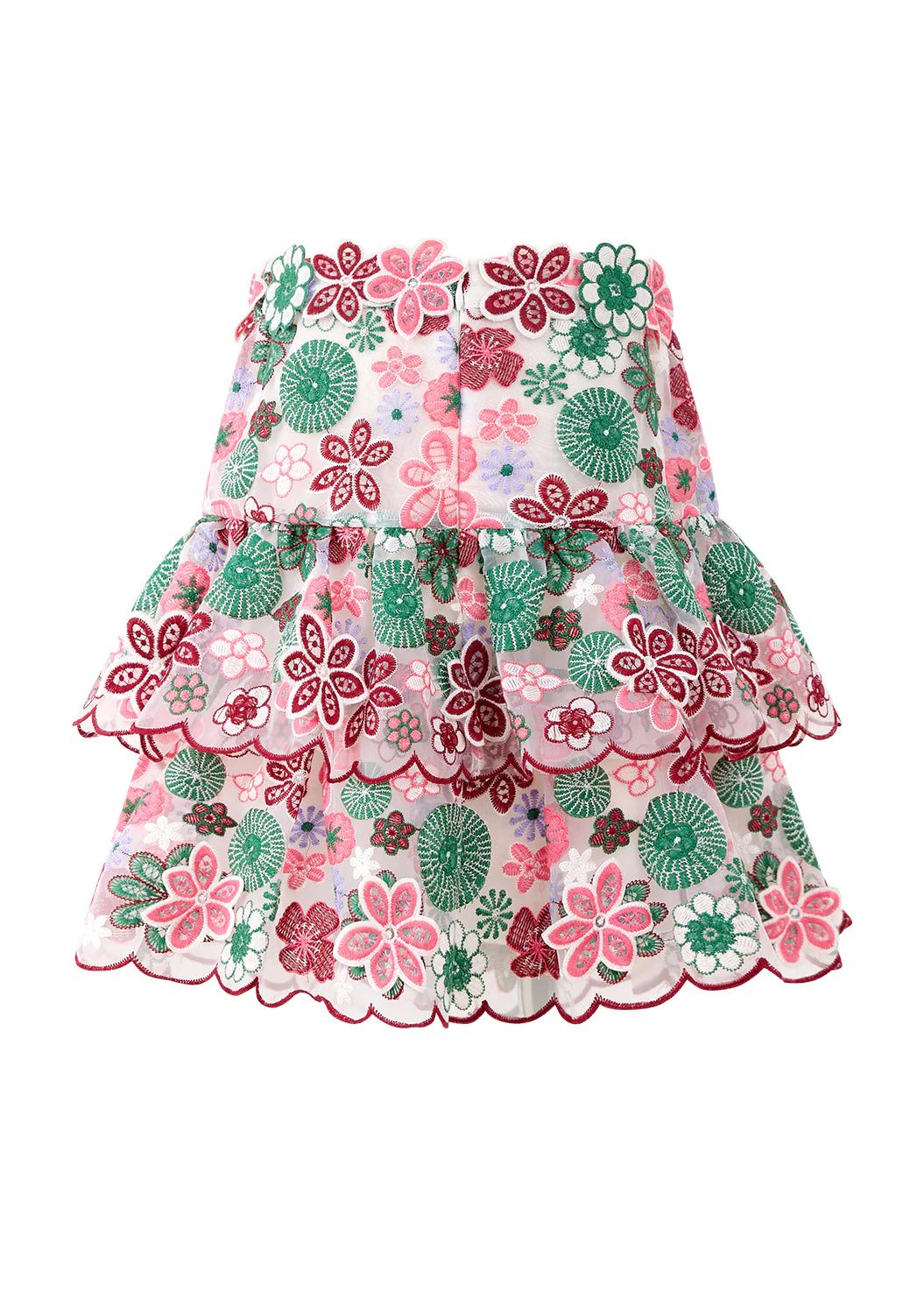 Everlee Embroidered Skirt - Image 3