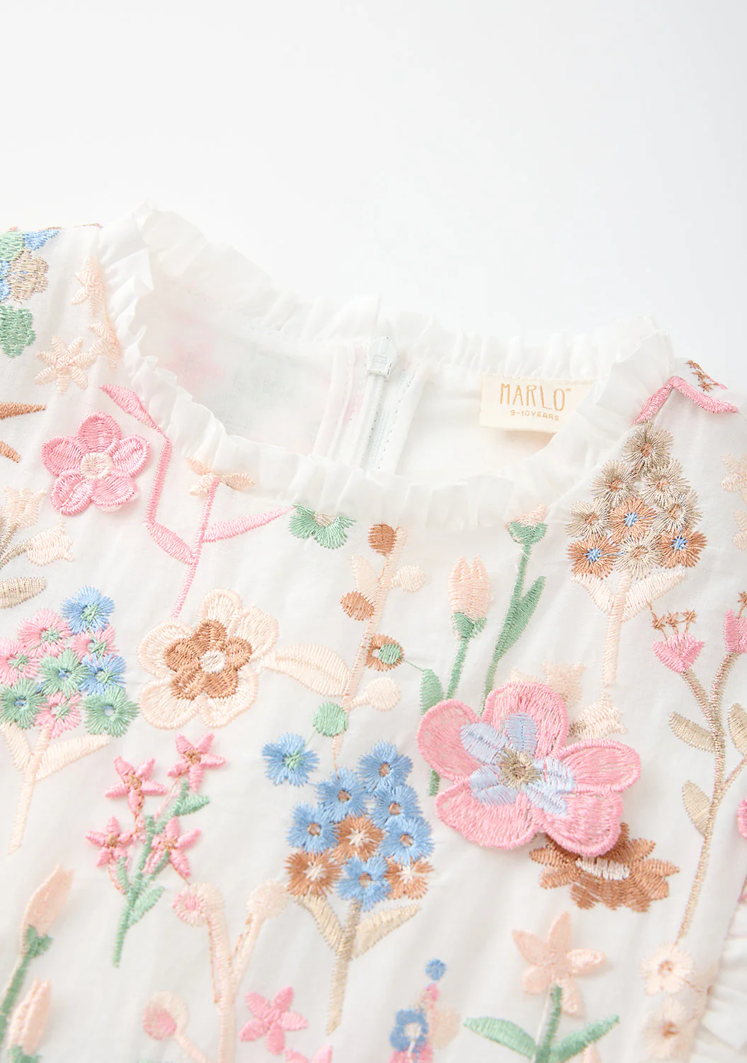 Everly Embroidered Maxi Dress - Image 5