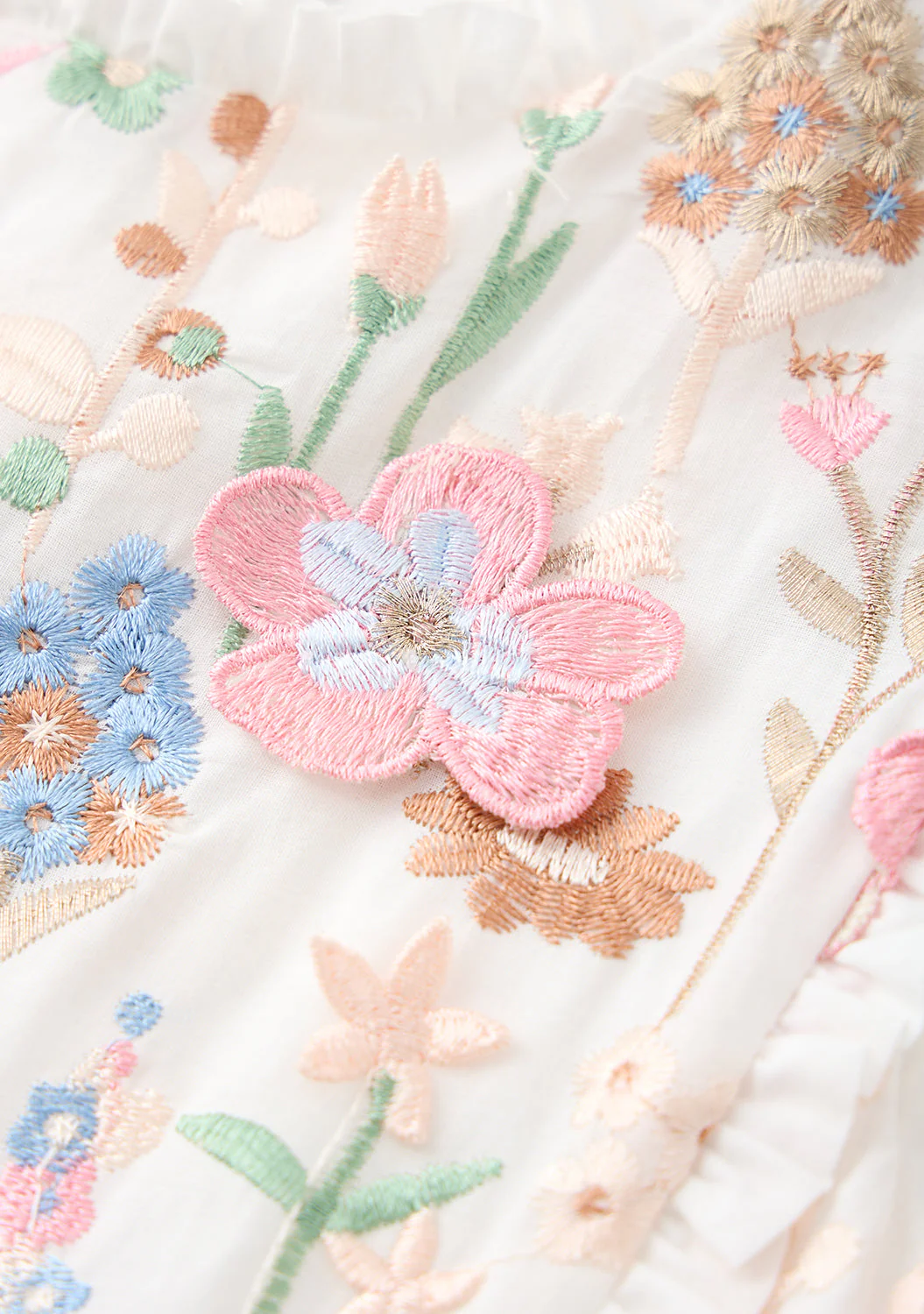 Everly Embroidered Maxi Dress - Image 6