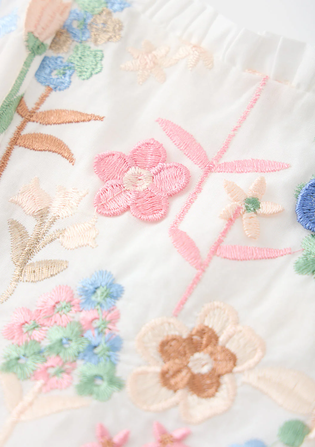 Everly Embroidered Mini Dress - Image 7