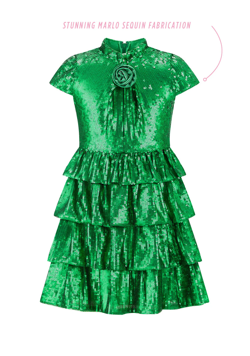 Festive Sequin Dress - Image 12