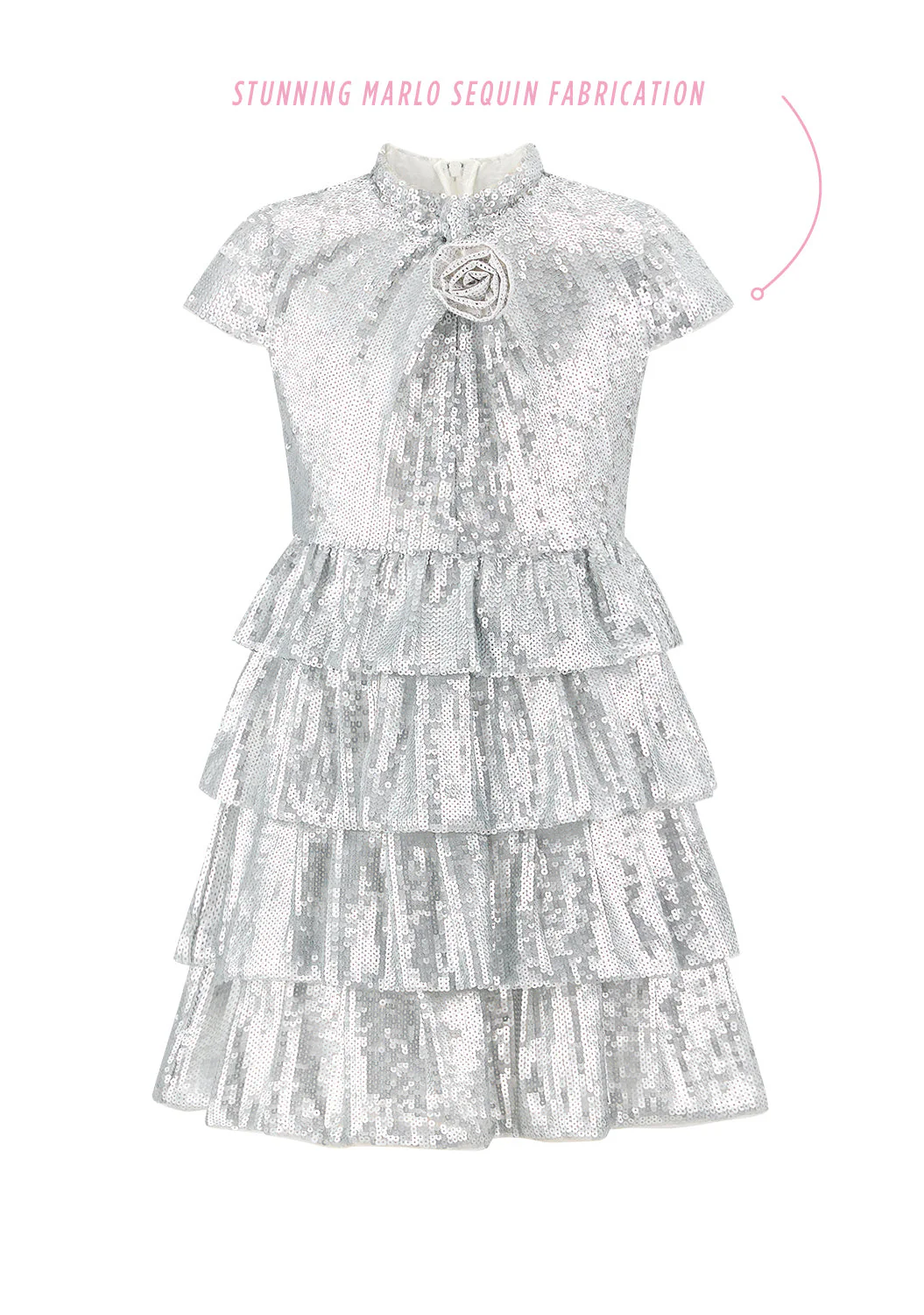 Festive Sequin Dress - Image 3