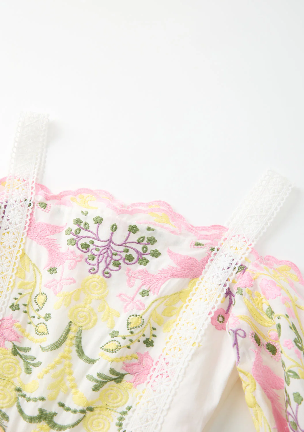 Fiona Embroidered Romper - Image 4