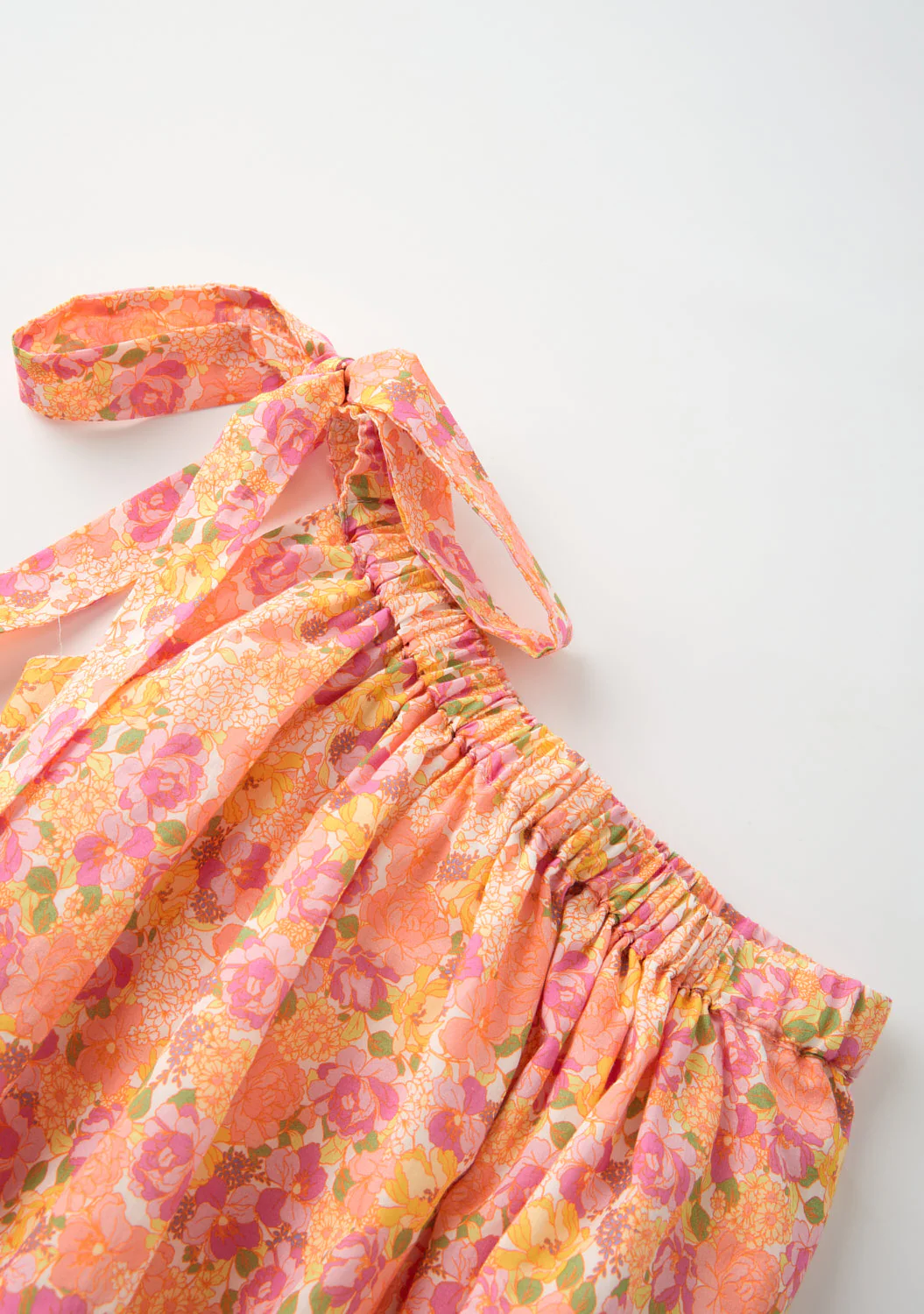 Flowerette Cotton Maxi Dress - Image 4