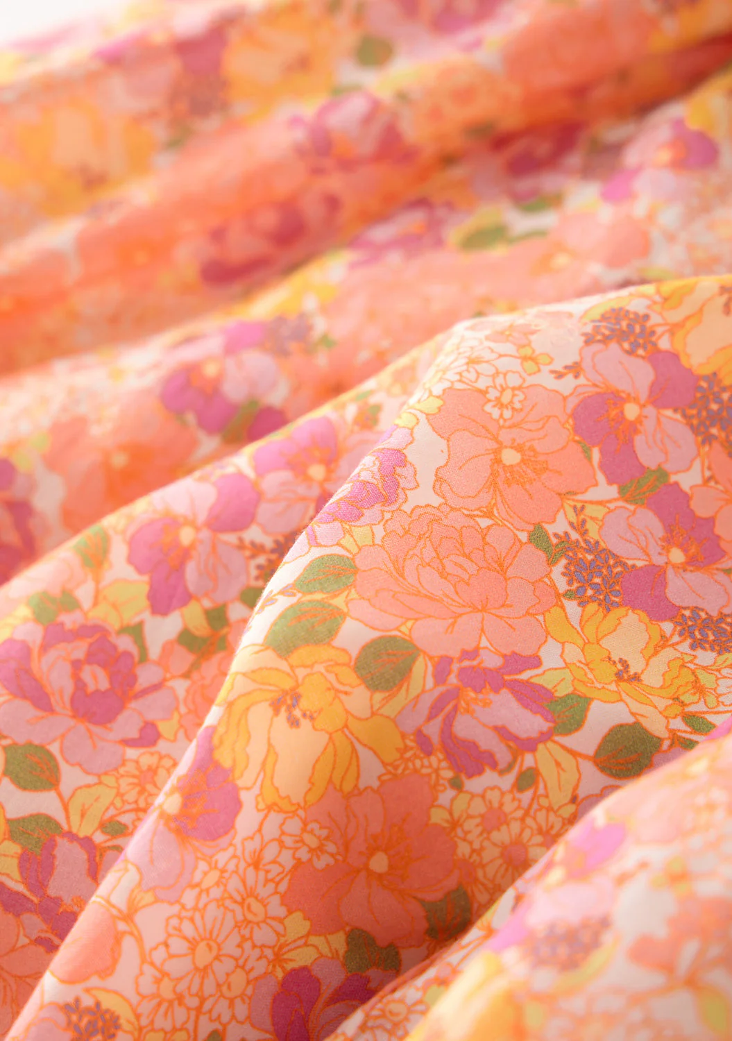 Flowerette Cotton Maxi Dress - Image 7
