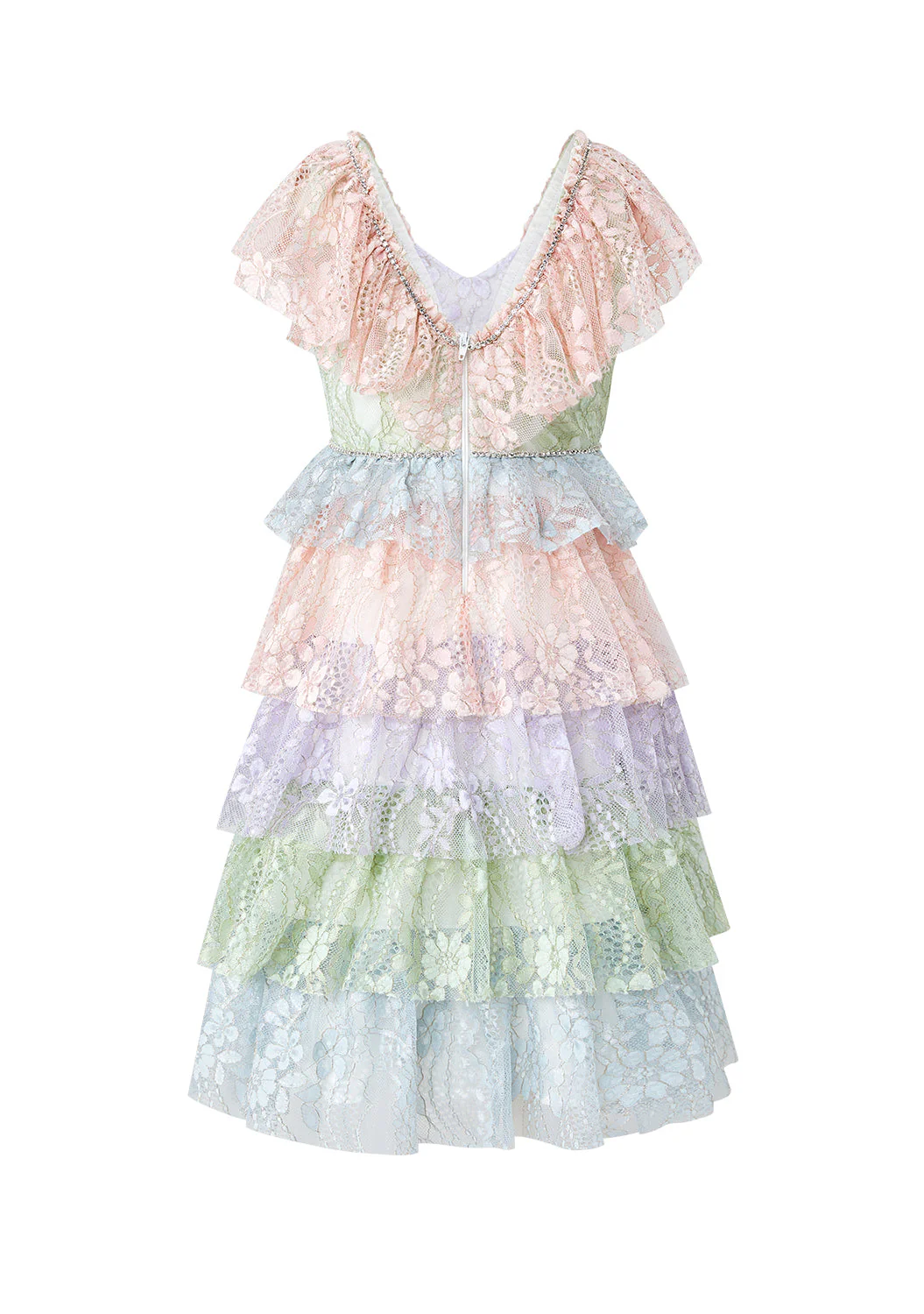 Flowerlet Lace Dress - Image 3