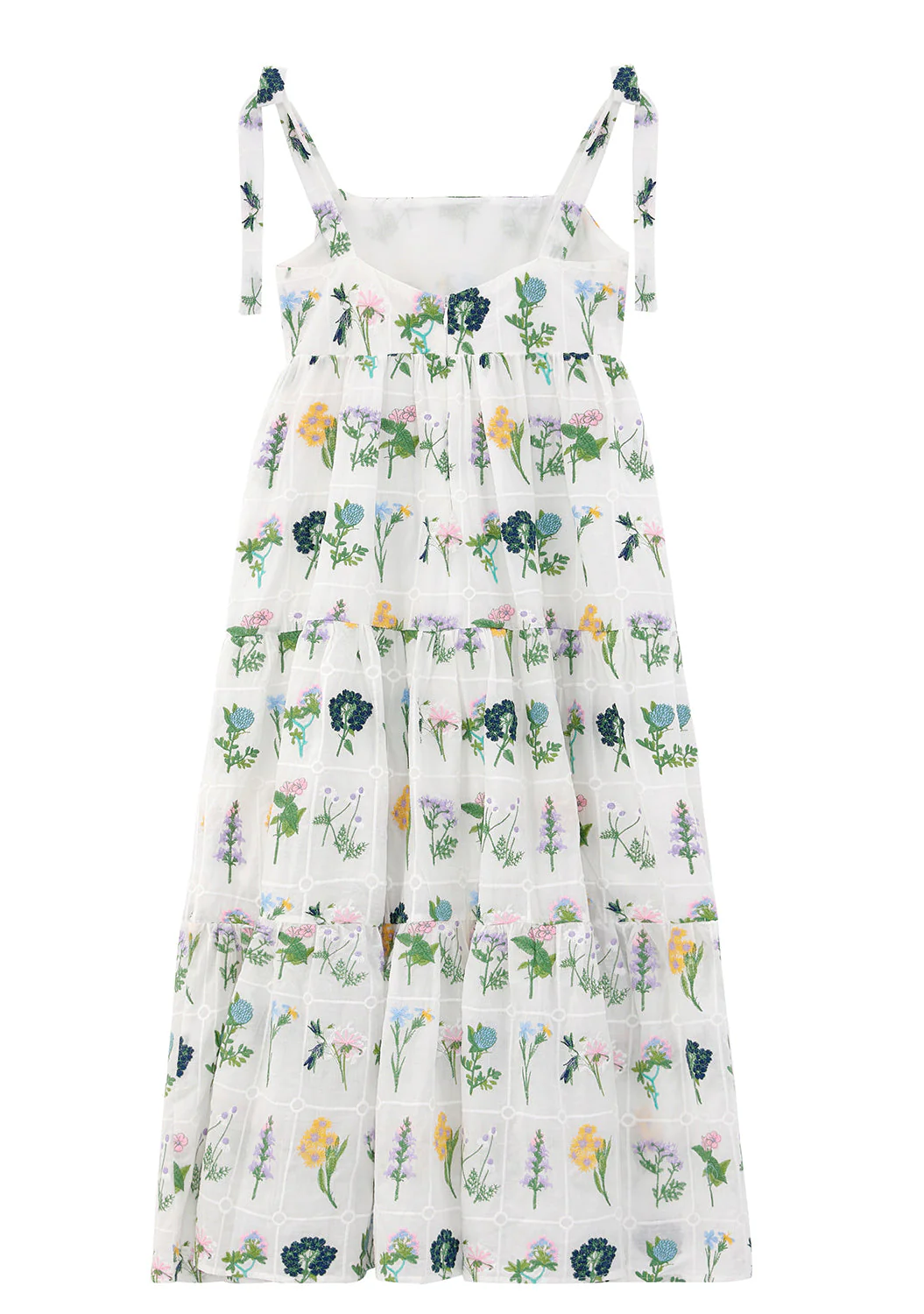 Freya Embroidered Maxi Dress - Image 4