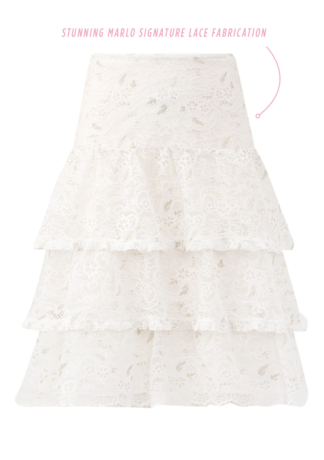 Gabriella Lace Skirt - Image 10