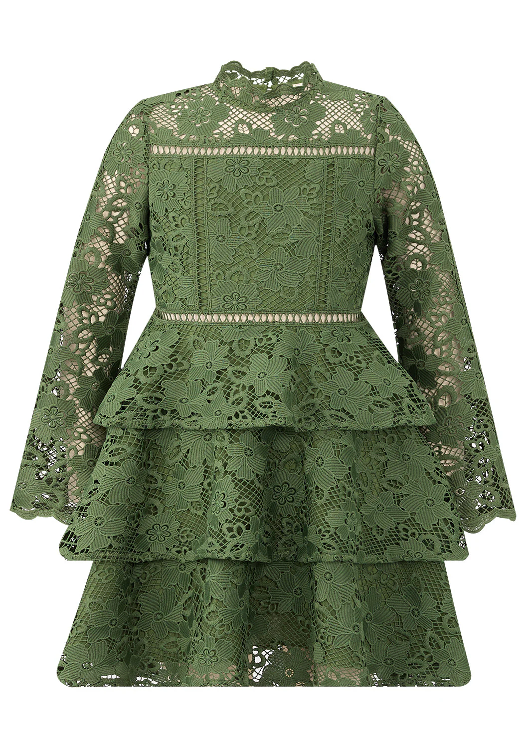 Gianna Embroidery Mini Dress - Image 10