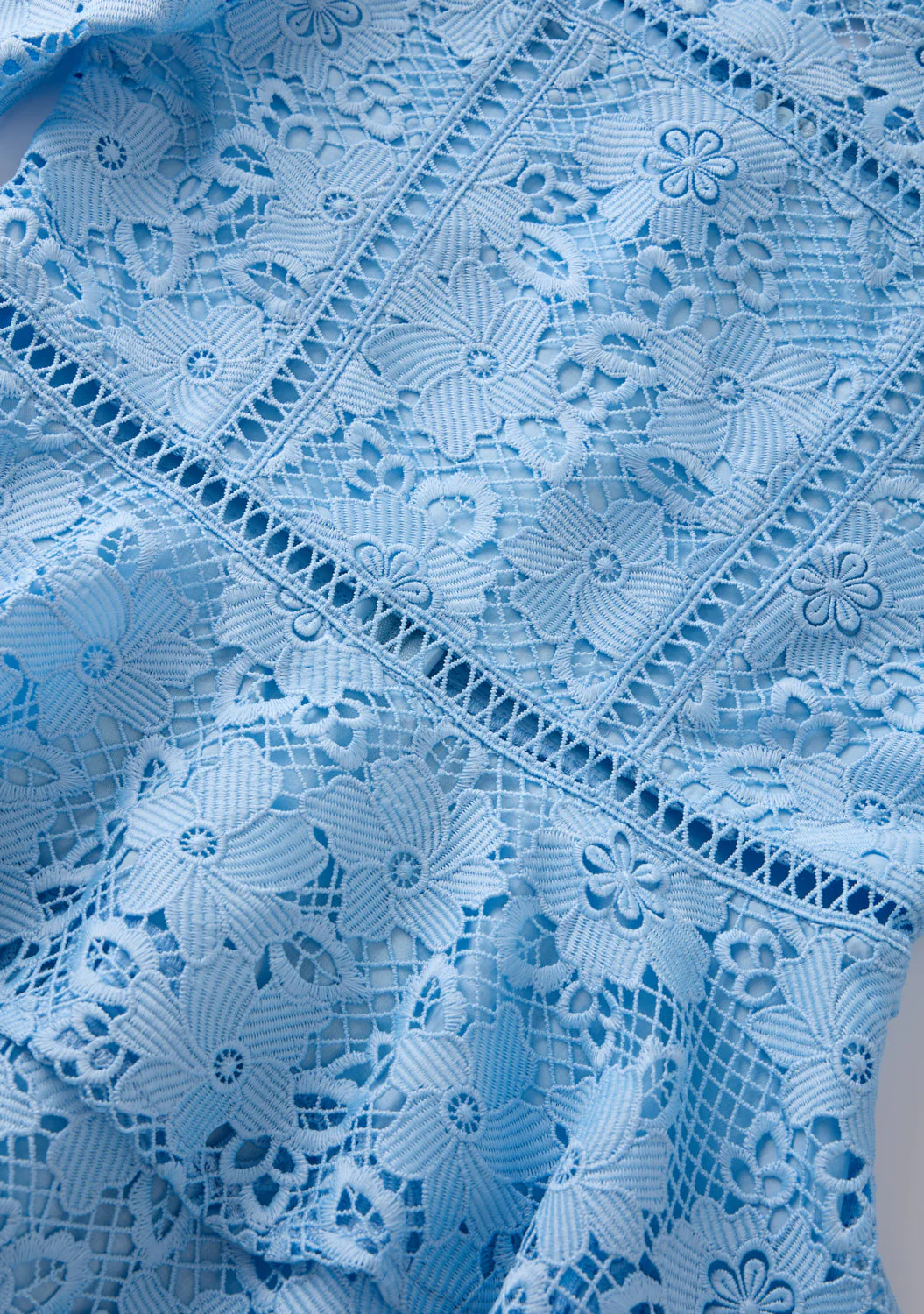 Gianna Embroidery Mini Dress - Image 23