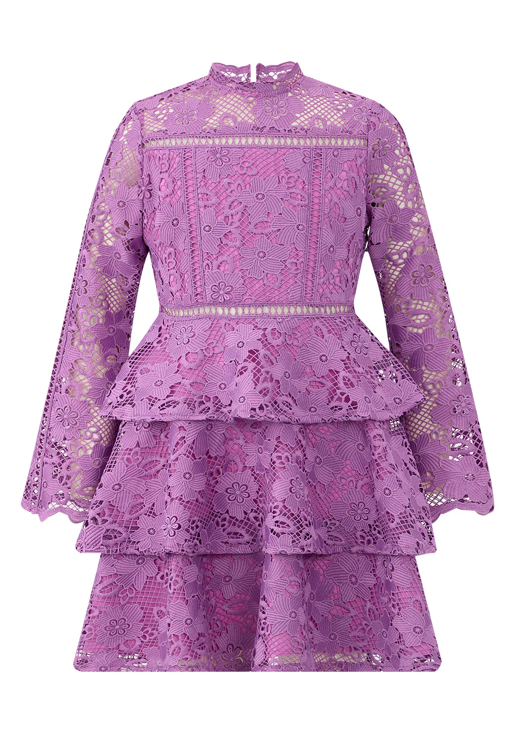 Gianna Embroidery Mini Dress - Image 3