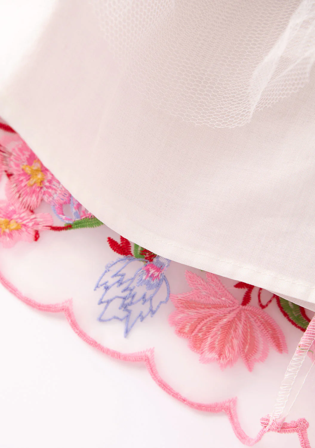 Glam Embroidered Mini Dress - Image 10
