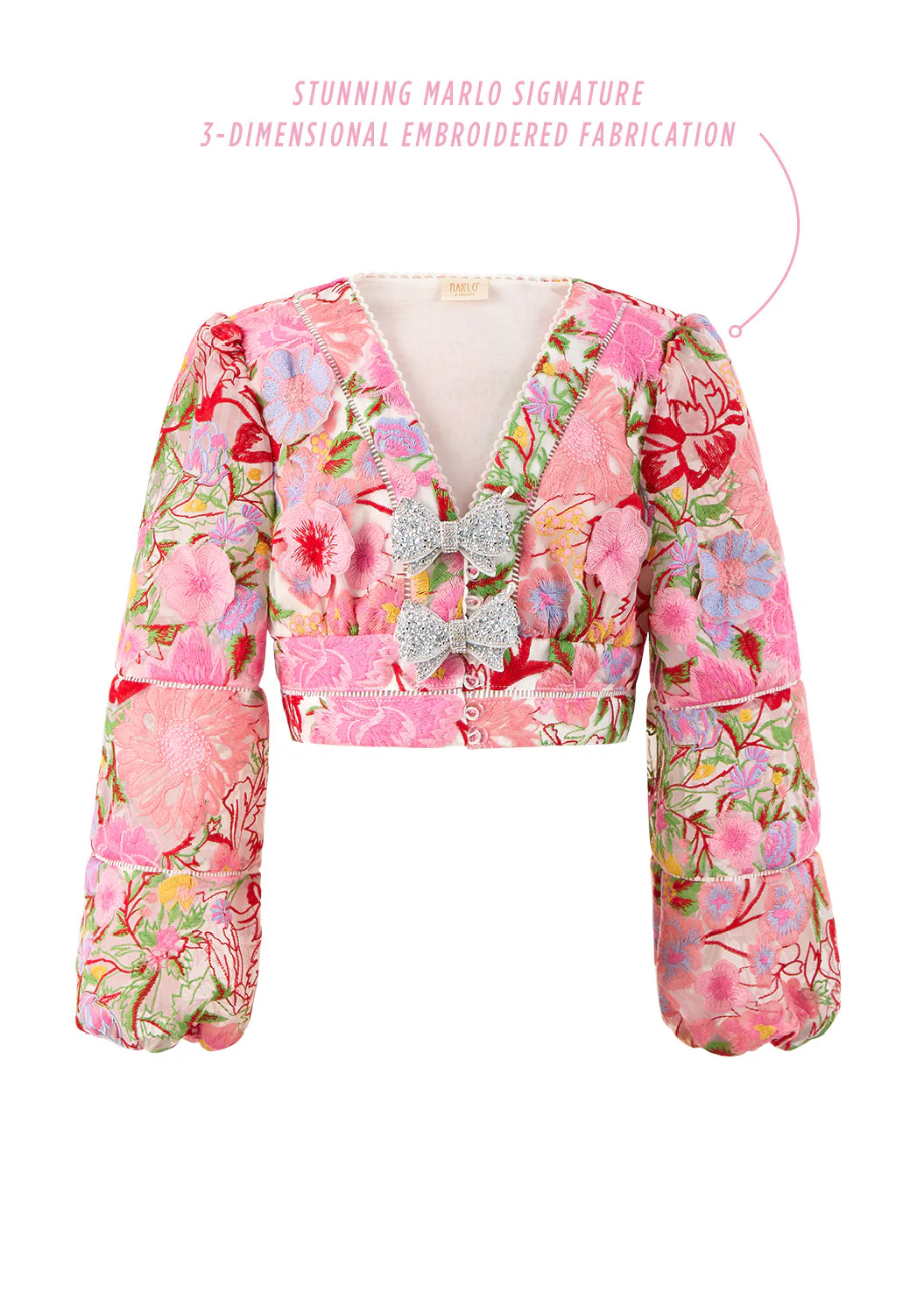 Glam Embroidered Top - Image 3