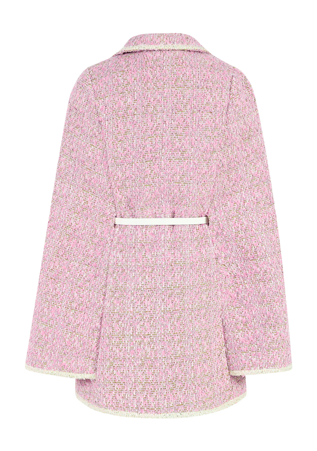 Glimmer Tweed Cape Dress - Image 4