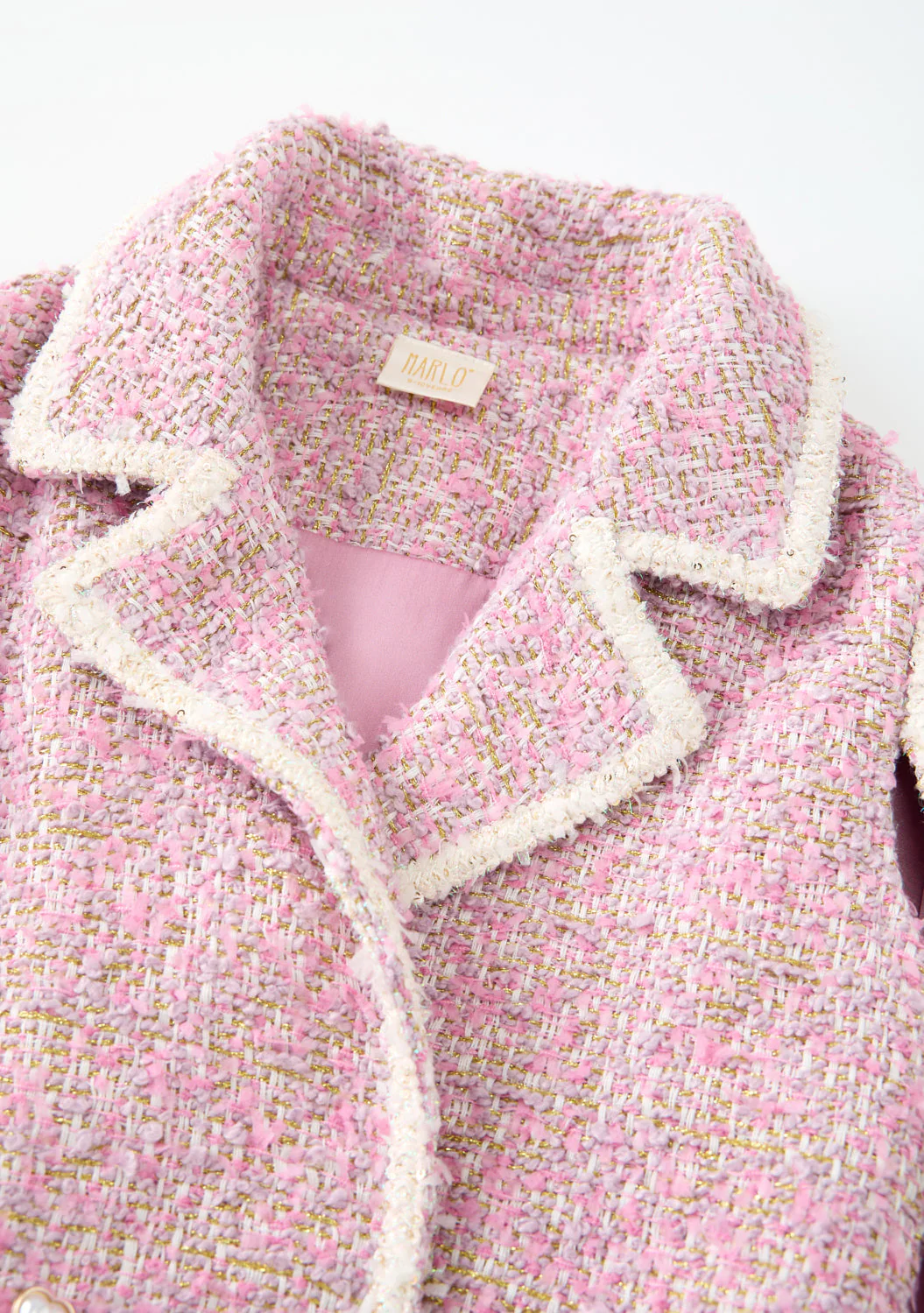 Glimmer Tweed Cape Dress - Image 5