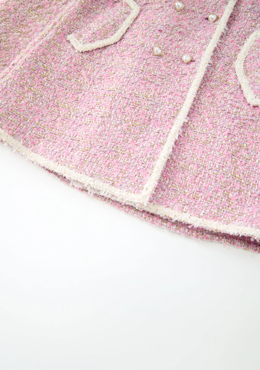 Glimmer Tweed Cape Dress - Image 9