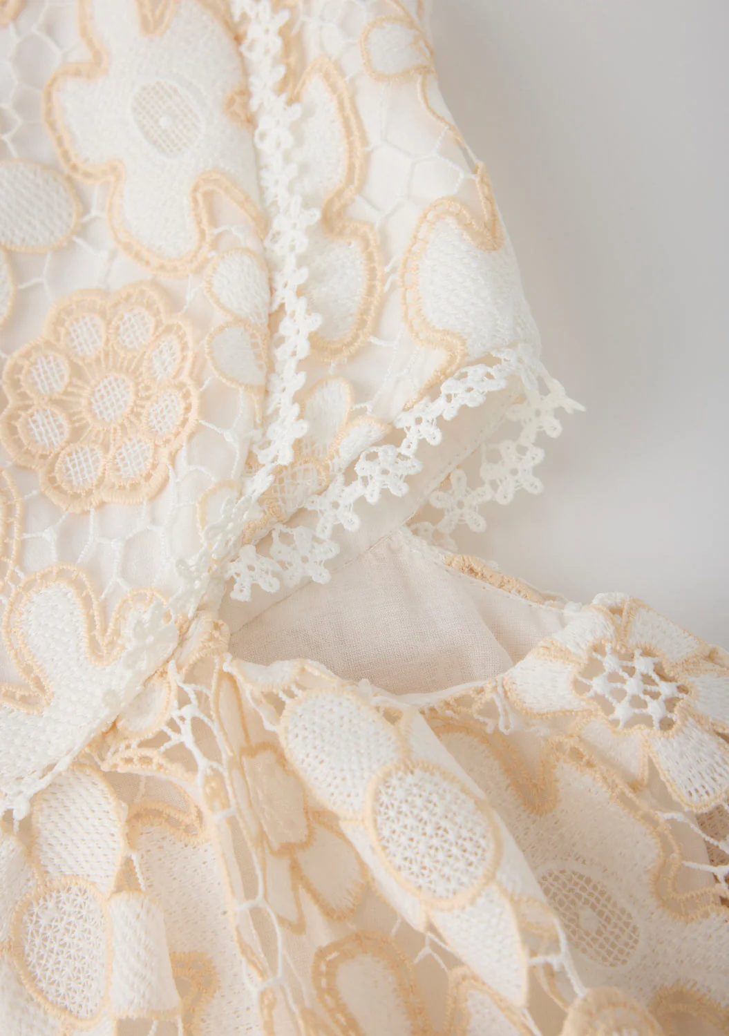 Haley Embroidered Frill Maxi Dress - Image 12