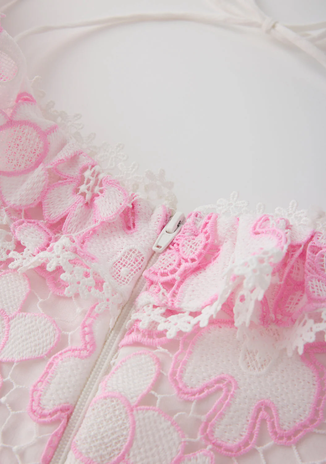 Haley Embroidered Mini Dress - Image 11