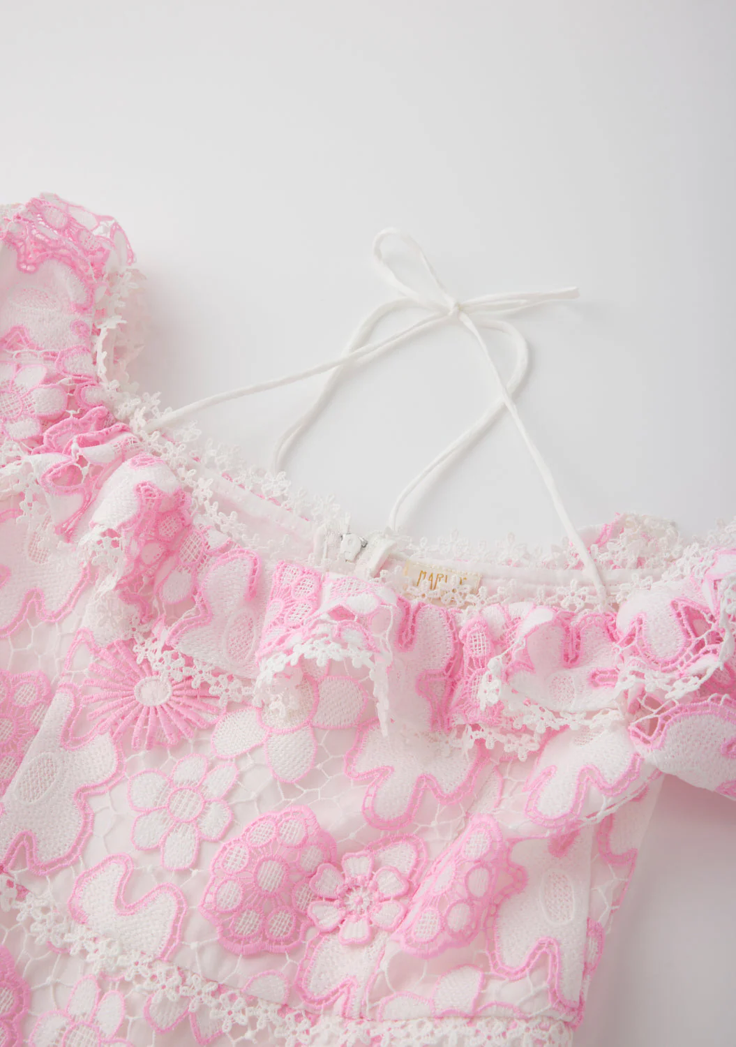 Haley Embroidered Mini Dress - Image 5