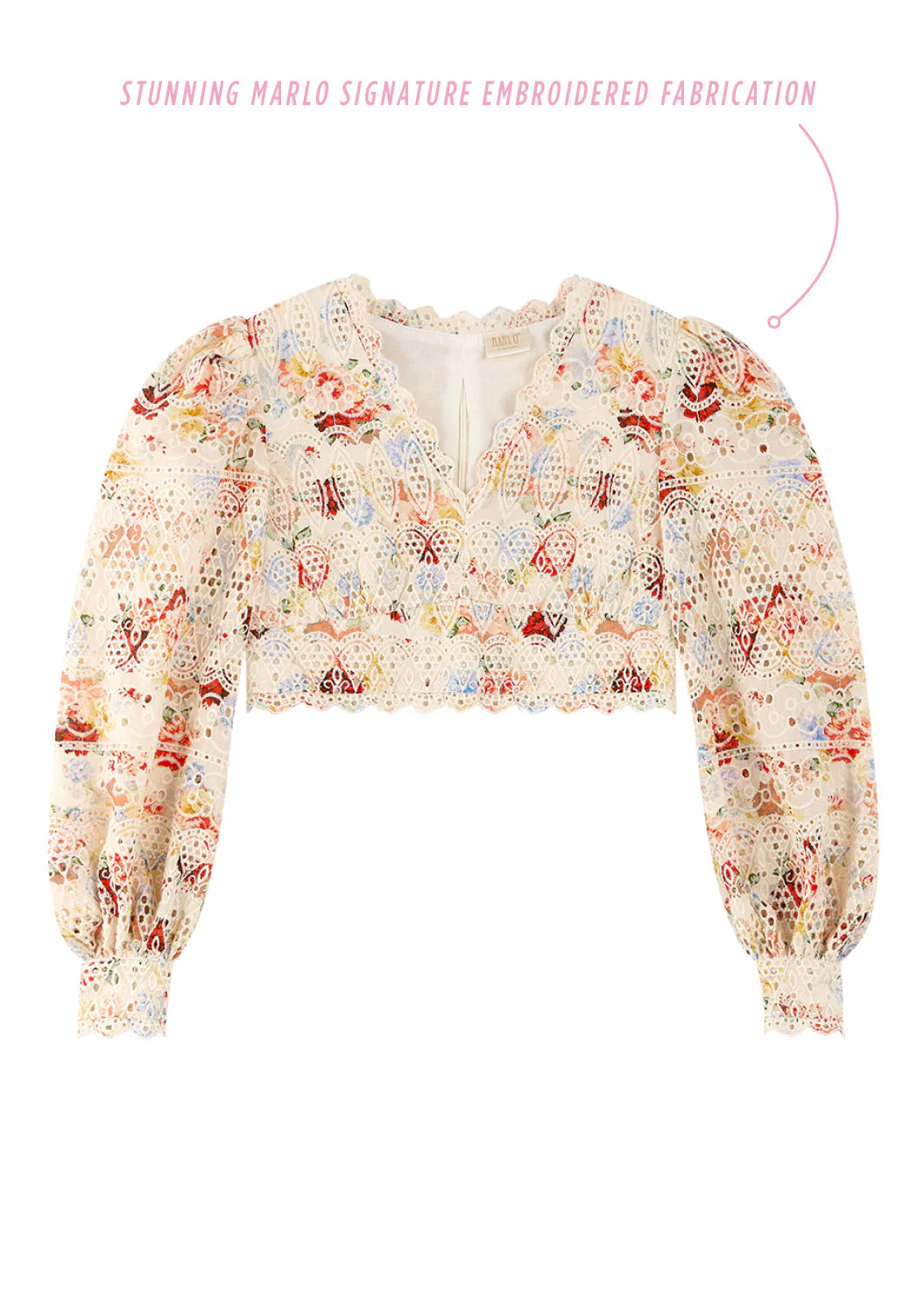 Holiday Embroidered Top - Image 3
