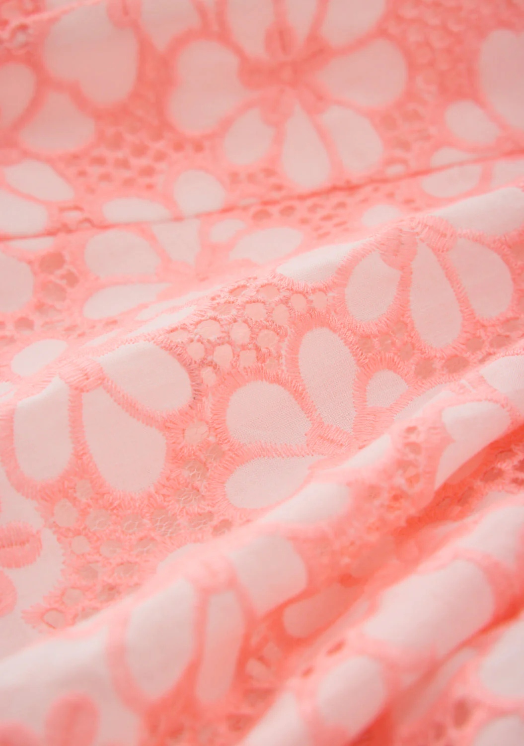 Holly Cotton Embroidered Mini Dress - Image 10