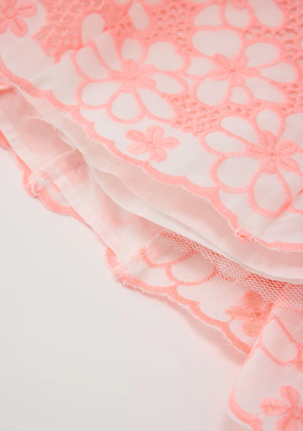 Holly Cotton Embroidered Mini Dress - Image 8