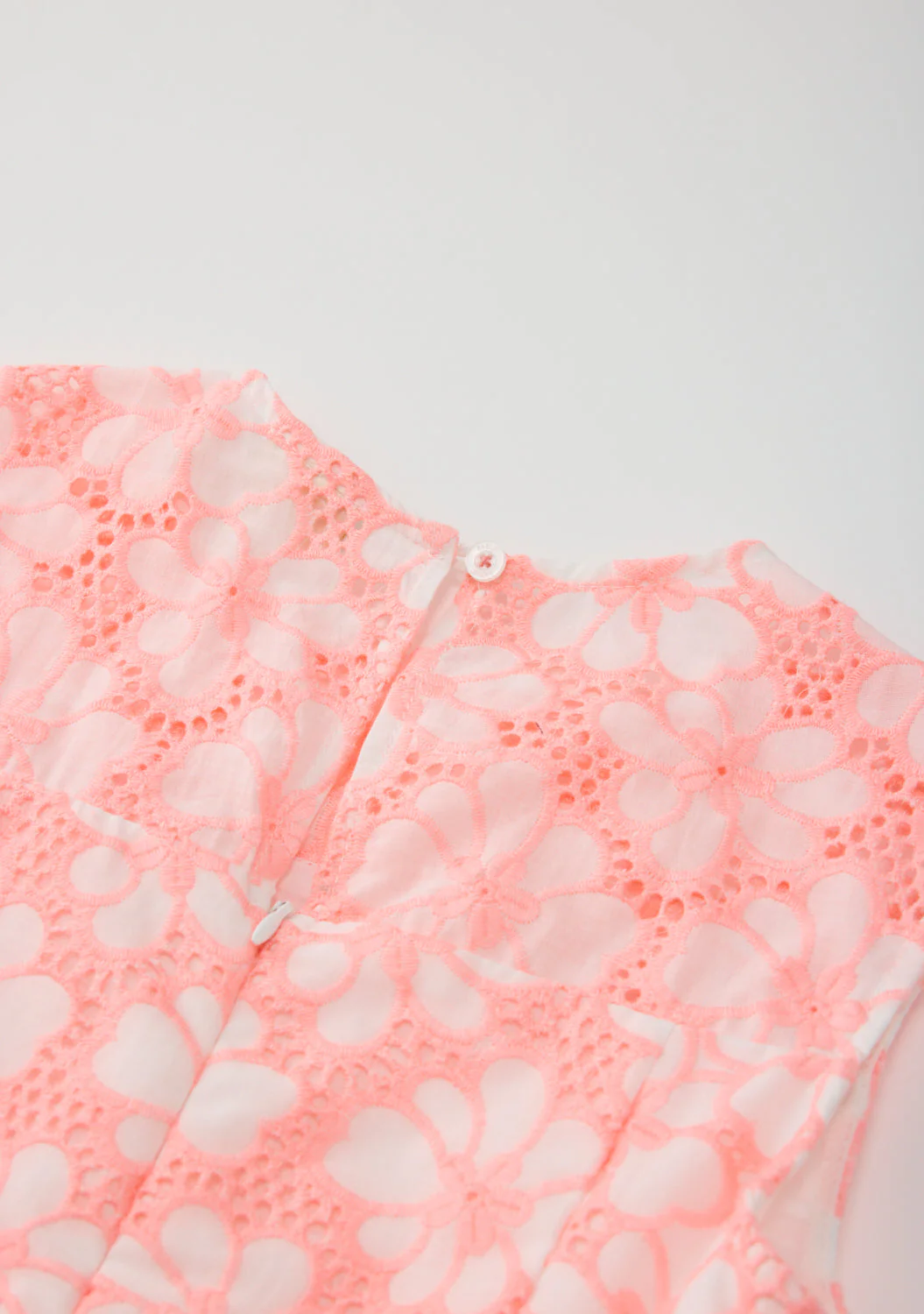 Holly Cotton Embroidered Mini Dress - Image 9