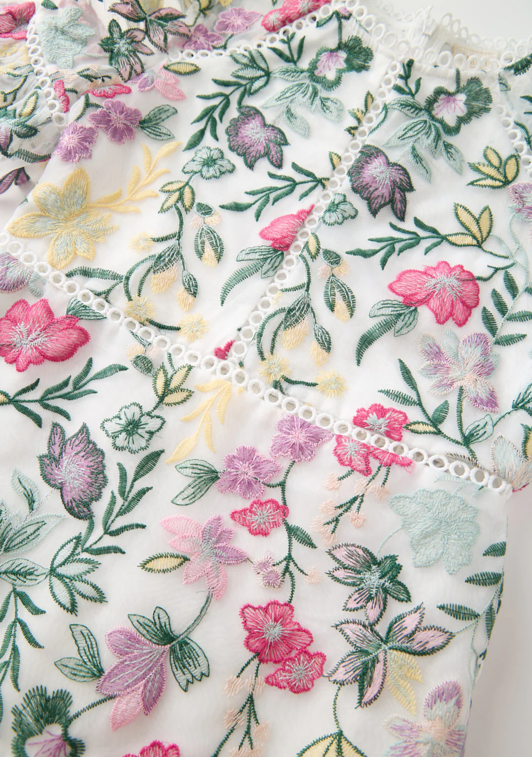 Ilaria Embroidered Mini Dress - Image 6