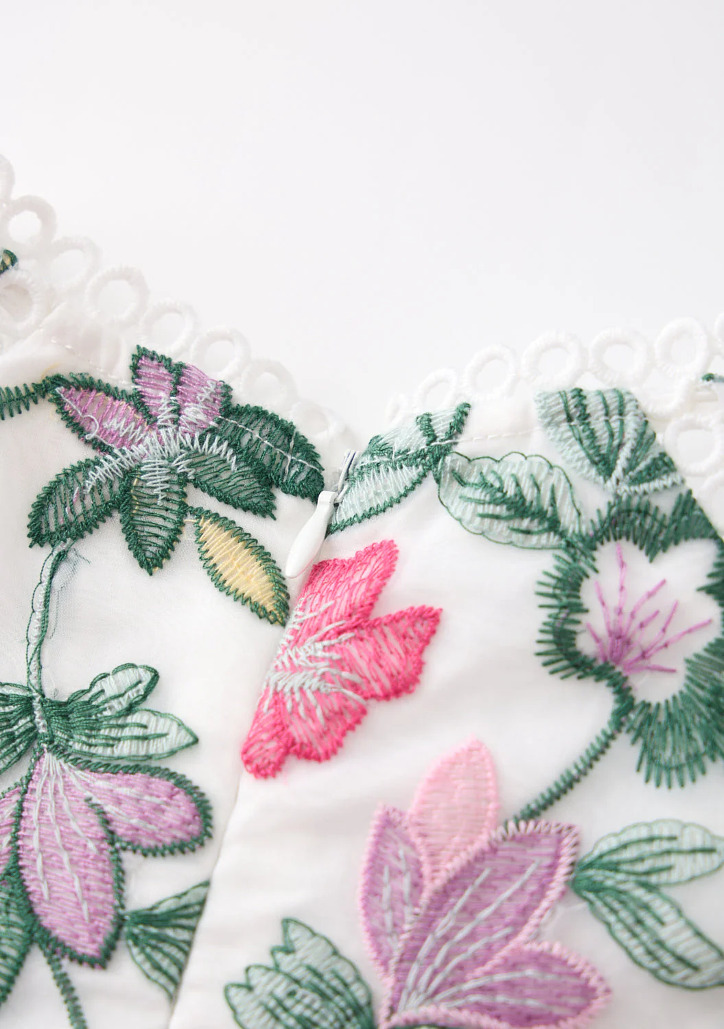 Ilaria Embroidered Mini Dress - Image 9
