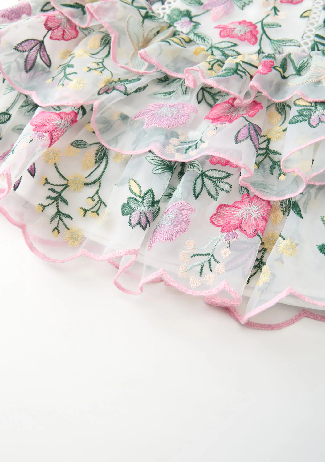 Ilaria Embroidered Mini Skirt - Image 5