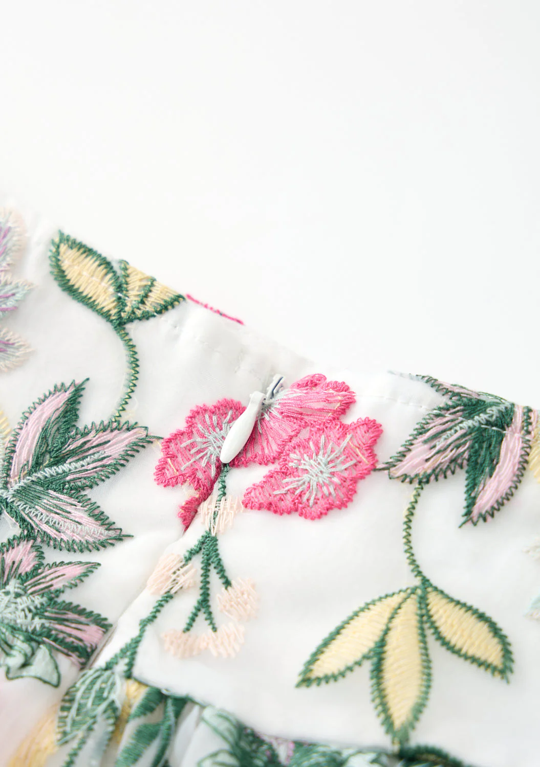 Ilaria Embroidered Mini Skirt - Image 7
