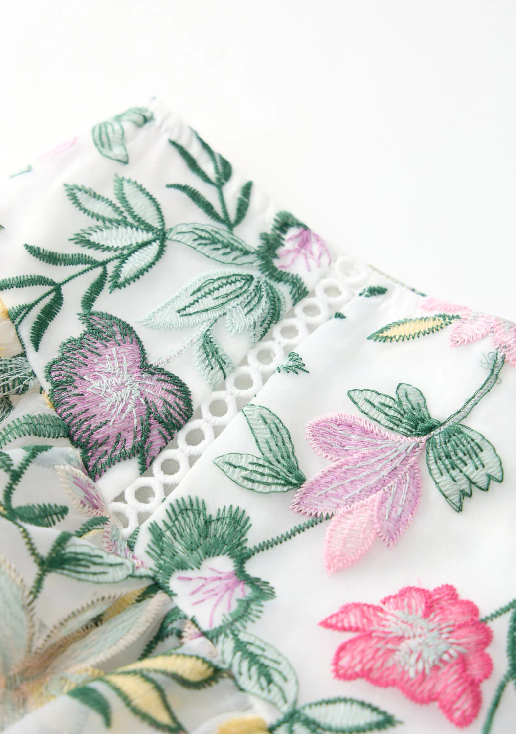 Ilaria Embroidered Mini Skirt - Image 8