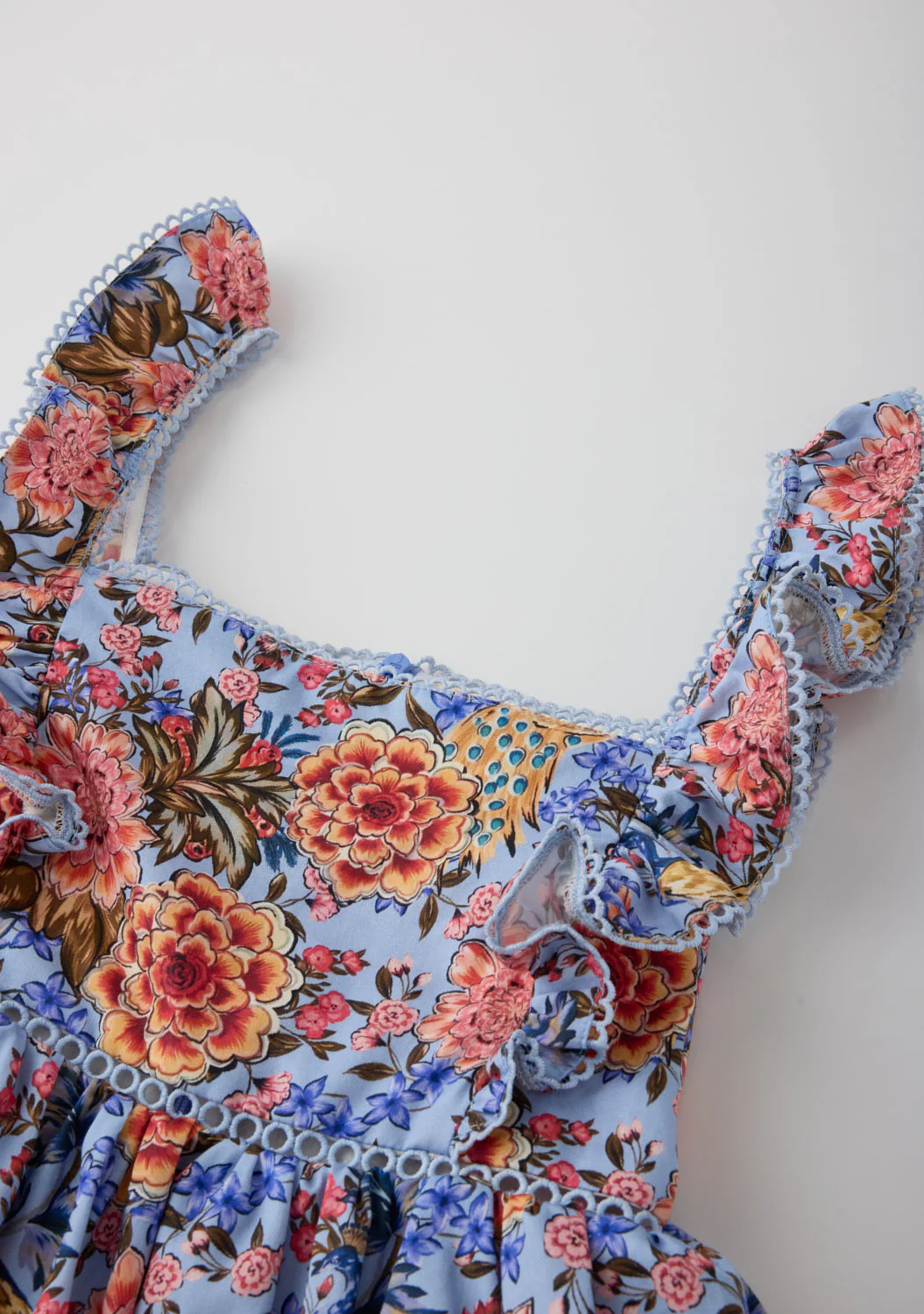 Iliana Cotton Frill Maxi Dress - Image 4