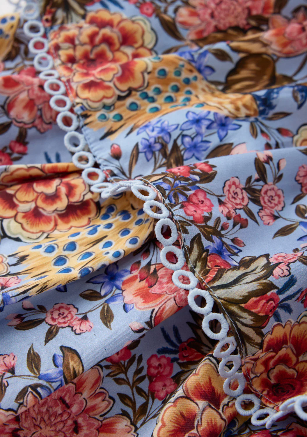 Iliana Cotton Frill Maxi Dress - Image 6