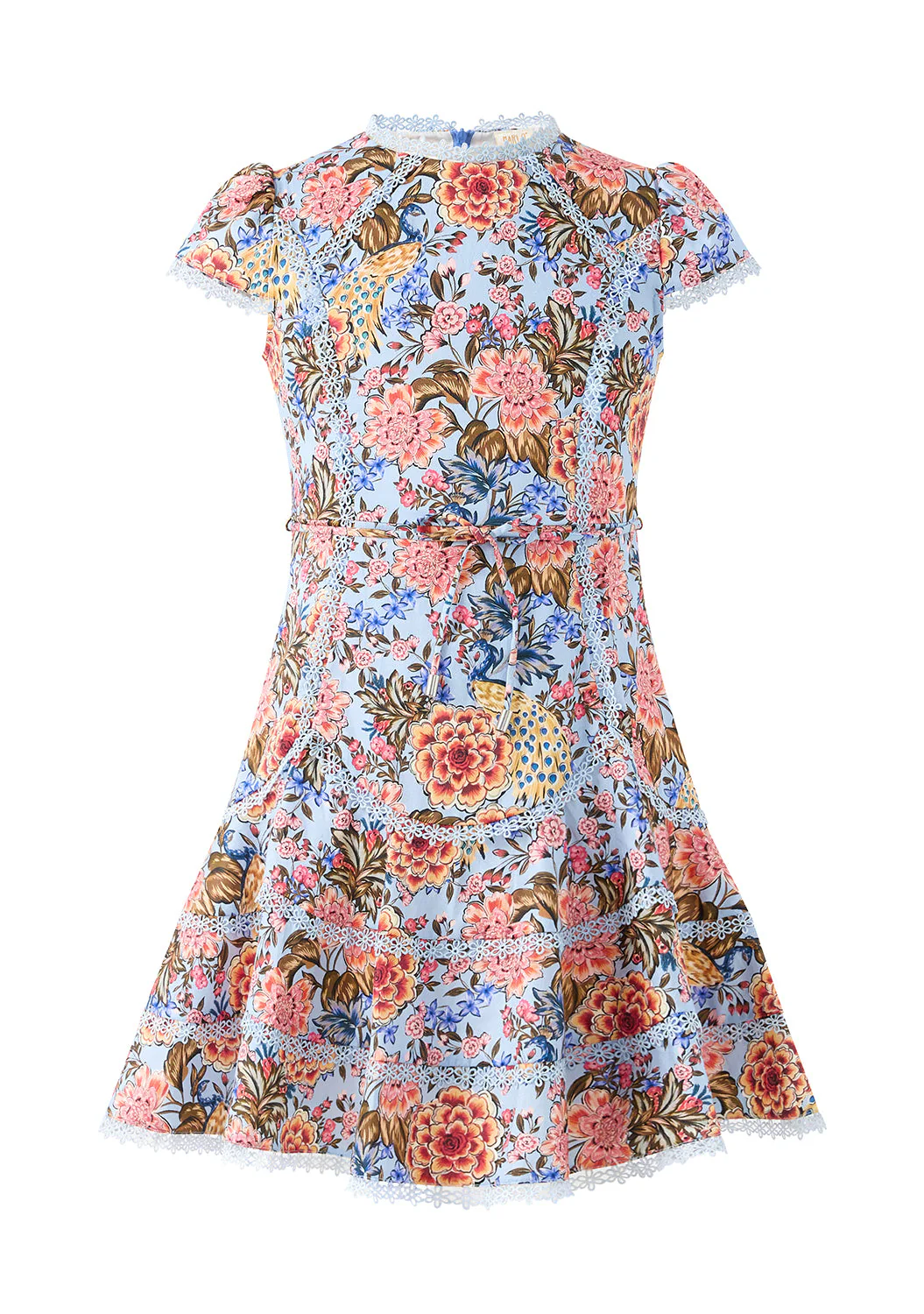 Iliana Cotton Mini Dress - Image 3