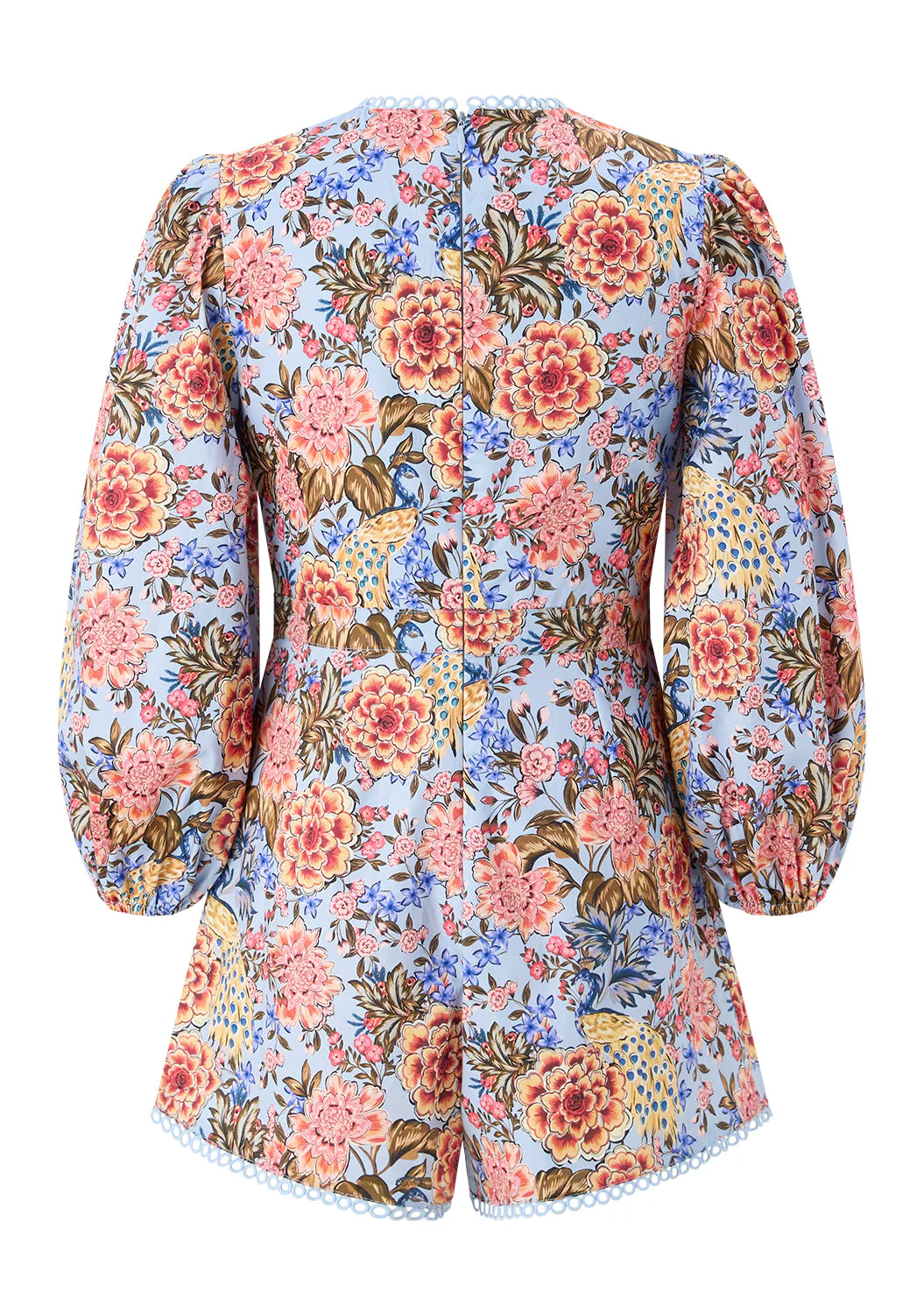 Iliana Sleeve Cotton Romper - Image 4