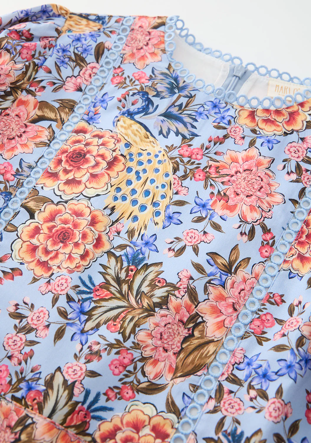 Iliana Sleeve Cotton Romper - Image 6