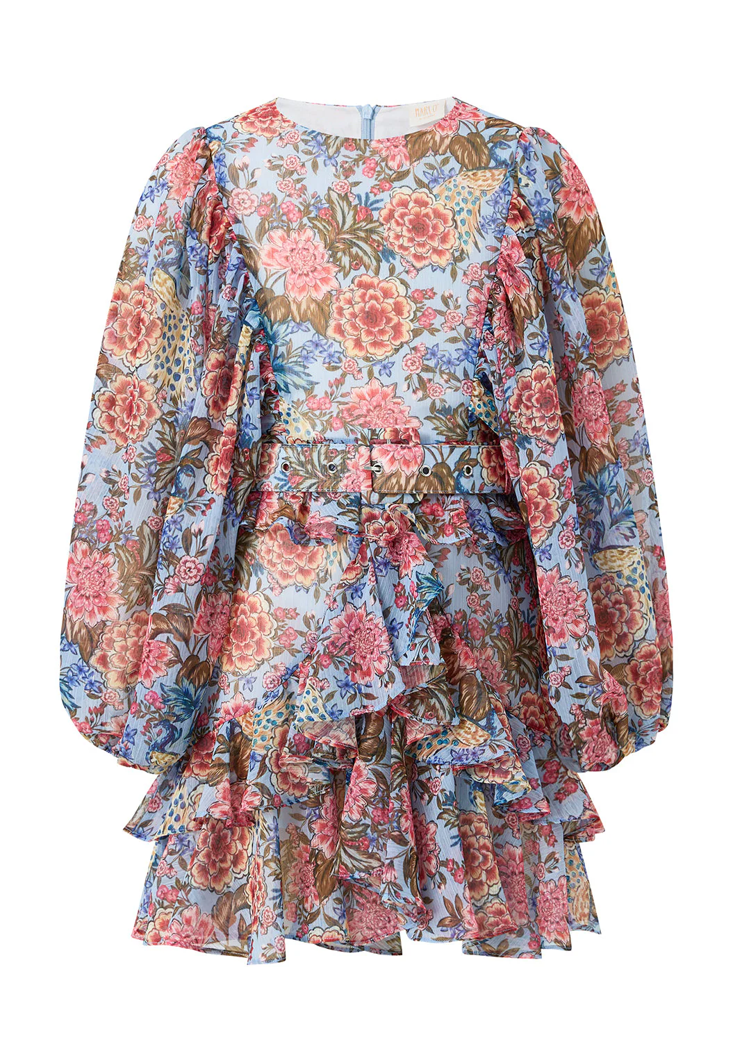 Iliana Sleeve Mini Dress - Image 3