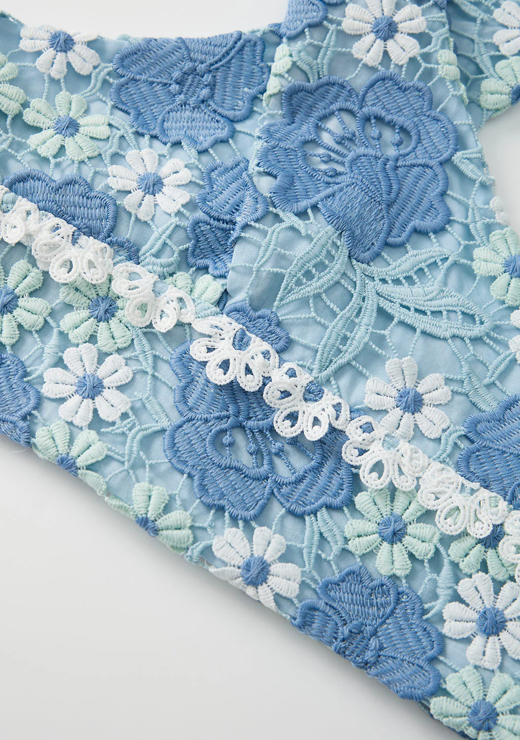 Jade Embroidered Halter Neck Top - Image 7