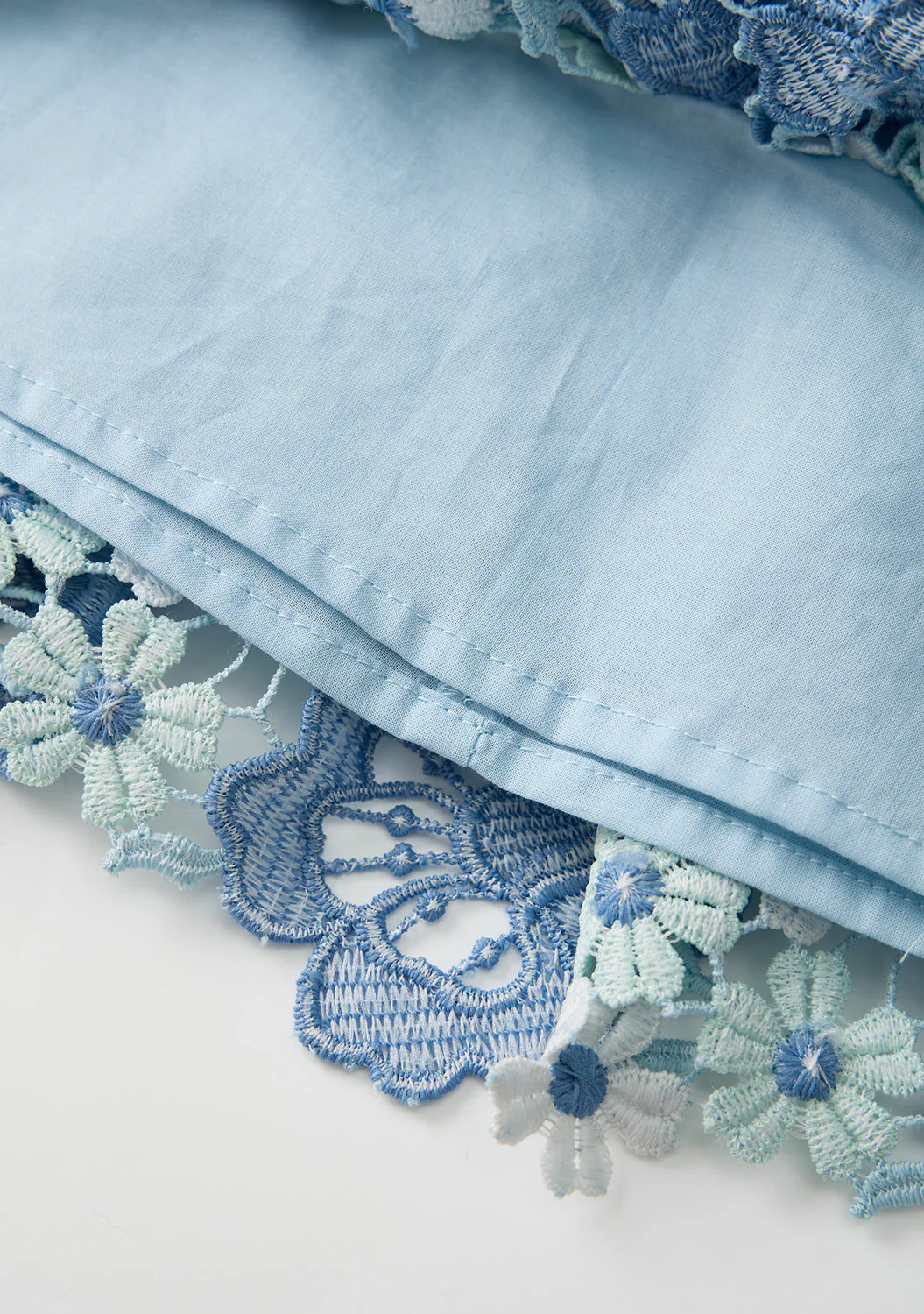 Jade Frill Embroidered Mini Skirt - Image 10